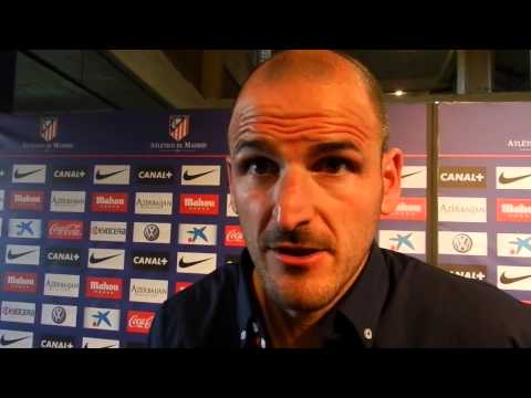 Fernando Soriano (UD Almería) tras perder contra el Atlético de Madrid