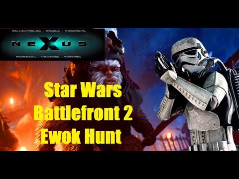Star Wars Battlefront 2: EWOK HUNT - Surviving a Night on Endor