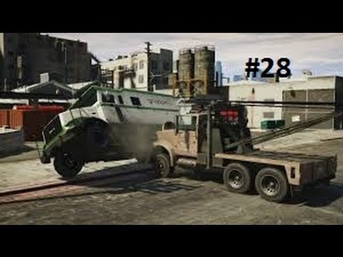 Grand Theft Auto 5 gameplay walkthrough - part 28 - Armored Truck Heist