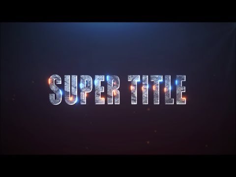 SUPER TITLE в After Effects /анонс урока/