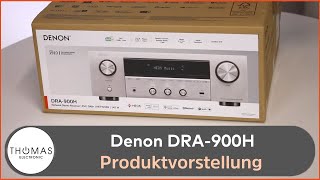 PRODUKTVORSTELLUNG Denon DRA-900H -8K-AV-Receiver - Thomas Electronic Hamburg