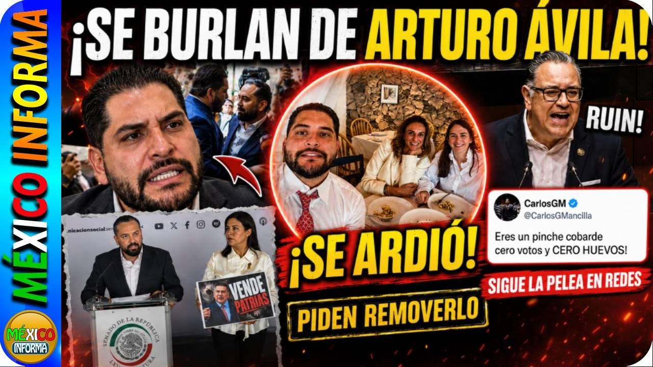 ¡DE NO CREERSE! SIGUE DE CÍNICO Y SE BURLA DE ARTURO ÁVILA. SIGUE LA PELEA EN REDES. SALEN FOTOS.