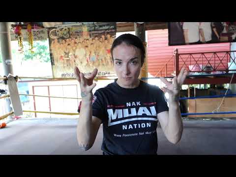 Sylvie's Muay Thai Technique Vlog - Focus in Shadow
