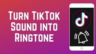 Download lagu How to Turn a TikTok Sound Into a Ringtone... mp3