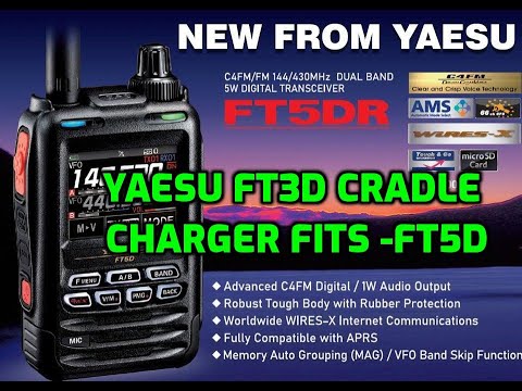 Yaesu FT3D cradle charger fits FT5D