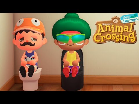 Me encuentro a Hiper en las Islas Perturbadoras de subs [Animal Crossing: New Horizon]