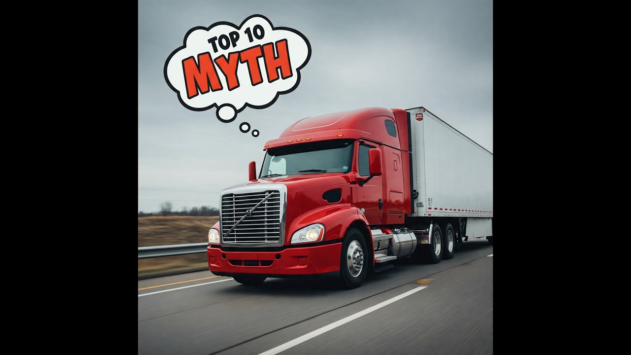 Top 10 Trucking Myths Debunked: What You NEED to Know! #truckinglife #cdllife  #cdl #truckingschool