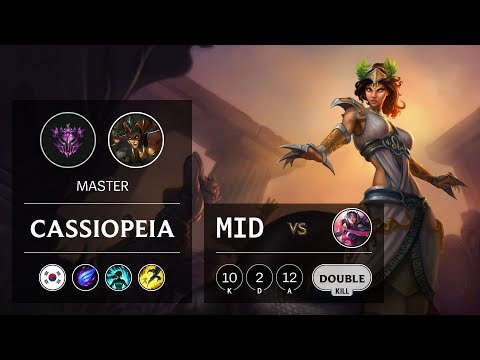 Cassiopeia Mid vs Irelia - KR Master Patch 9.11