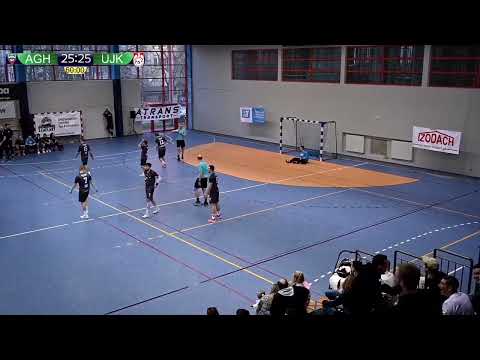 Kraków. Mecz AZS AGH Kraków - AZS UJK Kielce (13.02.2022)