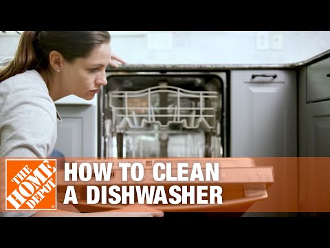 How to Clean a Dishwasher | Dishwasher Cleaning Tips | The Home Depot