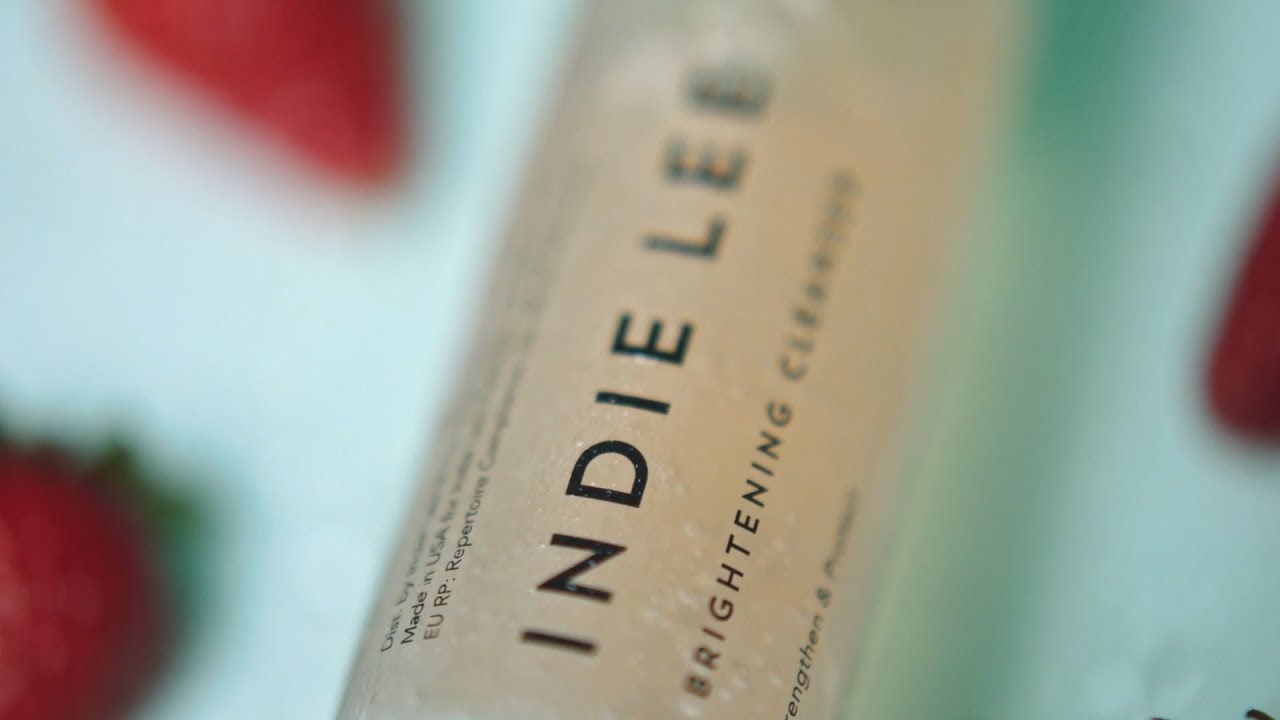 indie brightening cleanser