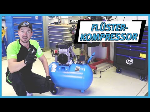 Klein, leise, leistungstark | Produkt-Review Flüster-Kompressor RP-TE-SS72L | RP-TOOLS