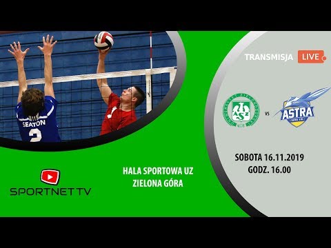 AZS UZ Zielona Góra  -  MKST ASTRA Nowa Sól - 16.11.2019