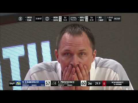 Questionable Foul Call At End of South Dakota State vs Providence Round of 64 Game 03-17-22