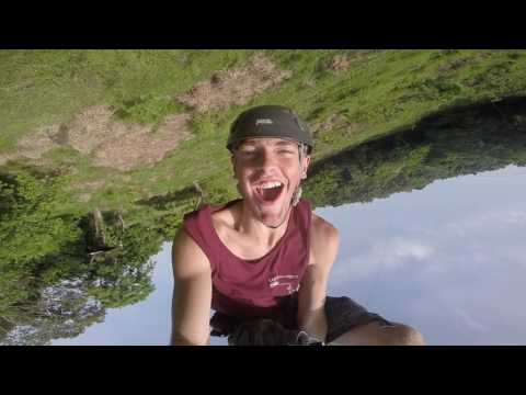 Kirk Kimberly zip lining in Honduras