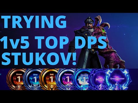 Stukov Shove - Trying to 1v5 Top DPS Stukov - Plat 3 B2GM Season 4