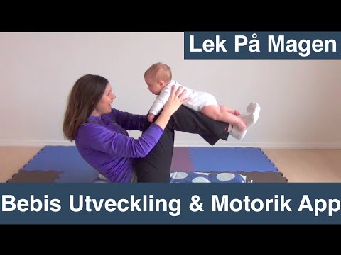 Bebis Gymnastik - Vaggan - #0-3 Månader - Bebis Utveckling och träning av motoriska färdigheter