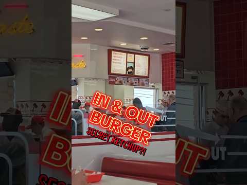 #InAndOut #Burger #Secret #Ketchup !?! #invention #purpose #useful #tips and #tricks
