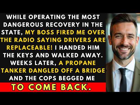 Boss Fired Me To Cut Costs — Propane Tanker Dangled Off Bridge, Cops Begged I Refused