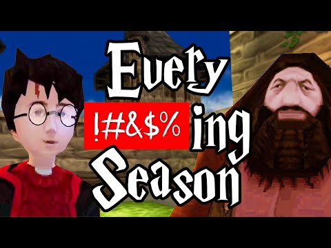 The Entire PS1 Harry Potter Saga (Better than the films?)