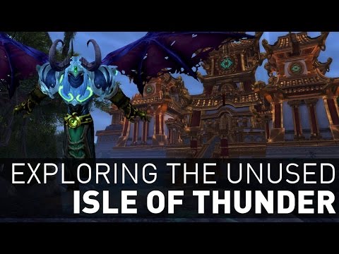 Live Exploration of the UNUSED Isle of Thunder