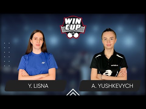 09:15 Yaroslava Lisna - Anastasiia Yushkevich 09.10.2025 WINCUP Women Professional Table 2