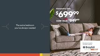 Get LOTS More Than You Pay For! Broyhill Exclusively at Big Lots!