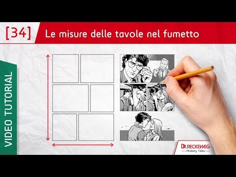 Misure corrette delle tavole nel fumetto - Come disegnare un fumetto