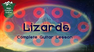 How to play &quot;Lizards&quot; by Phish/Trey Anastasio (vid flipped for right-handed players)