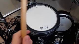 Video thumbnail for Yamaha DTX900 Electronic Drum Kit - Snare and Cymbal sounds and capabilities by billybakerdrums