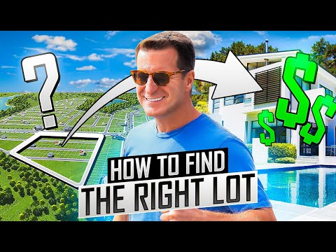 Find The Right Lot To Build A Home