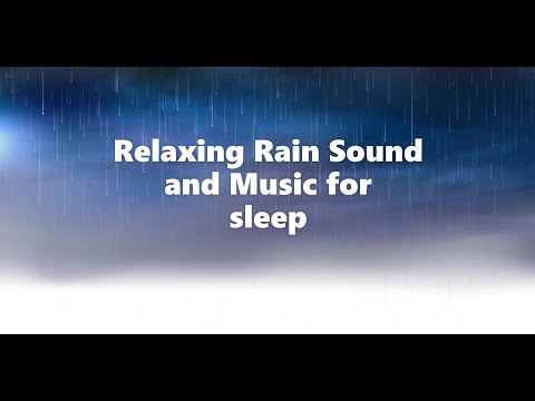RELAXING SLEEP MUSIC | FALL ASLEEP FAST, MUSIC WITH RAINING SOUND PERFECT FOR STRES RELIEF