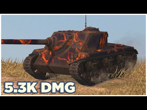 T25 AT • 5.3K DMG • 5 KILLS • WoT Blitz