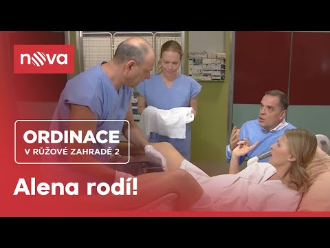 Porod v Ordinaci v růžové zahradě. Alena rodí! I Nova I Voyo