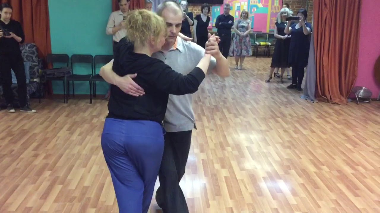 Milonga. Elvira Nalishevskaya y Dmitrii Redin.