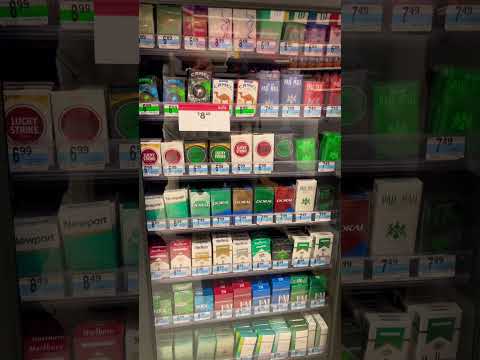 Price for Cigarettes 🚬 Stoggies here on GUAM #shorts #cigarettes #smoke