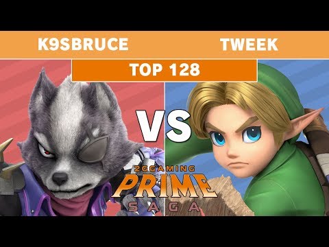 2GG: Prime Saga - PA | K9sBruce (Wolf) Vs. TSM | Tweek (Young Link) Top 128 - Smash Ultimate