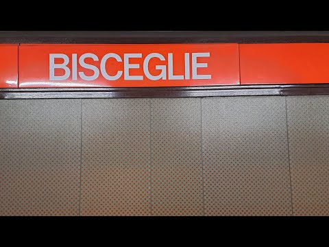 (Walkthrough) Stazione BISCEGLIE (M1 Metro Milano)