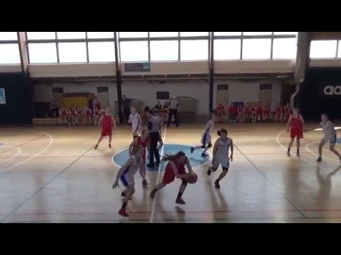 2016 0417 Basket U15 Extraliga U15 Žďár nad Sázavou - Studánka Pardubice