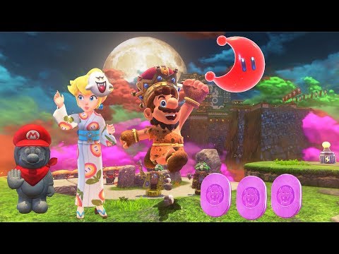 Super Mario Odyssey 100% Guide Part 12 of 51 All 999 Power Moons & Purple Coins Gameplay Walkthrough