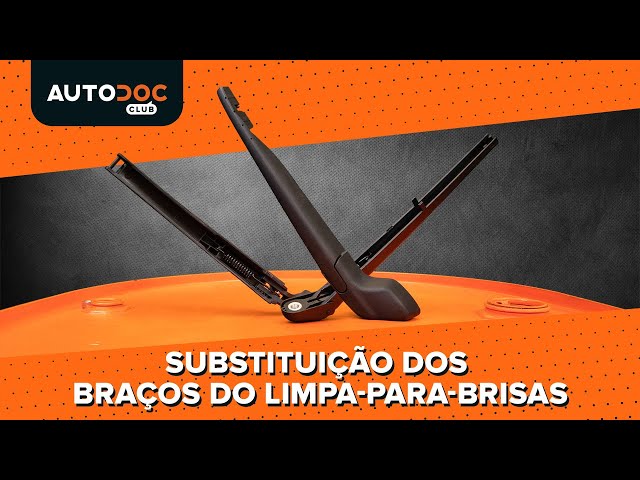 Assista ao nosso guia em vídeo sobre solução de problemas Braço do limpador de parabrisa PEUGEOT