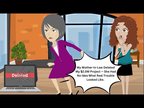 My Mother-in-Law Deleted My $2.0M Project — She Had No Idea What Real Trouble Looked Like.