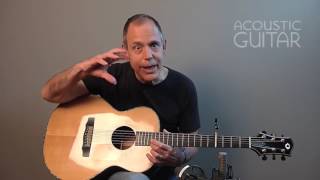 Singer Songwriter David Wilcox Plays His 1996 Olson SJ