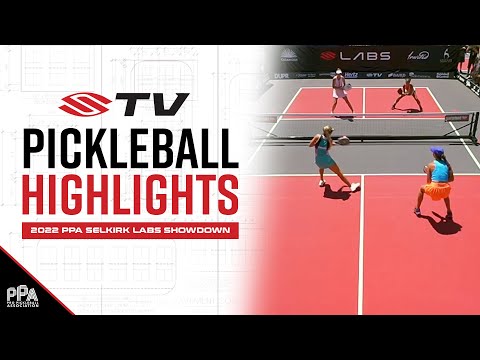 Anna Leigh Waters Slam Pickleball Highlight - 2022 PPA Selkirk Labs Showdown Women's Doubles