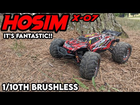 Hosim X-07 Brushless 1:10th 4WD RC Car | IT'S FANTASTIC!!!!