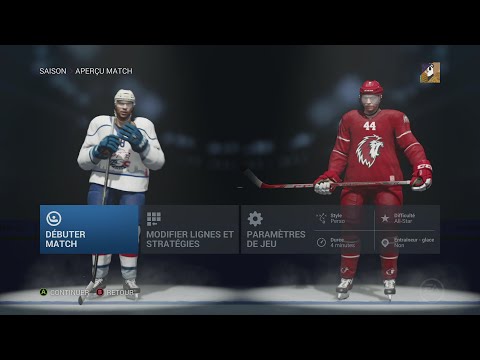 NHL 16 – Lausanne HC vs ZSC Lions - #39 Swiss National League A [HD]