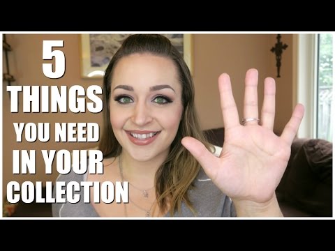 5 Things You NEED in Your Makeup Collection! MUST HAVES! | DreaCN Video