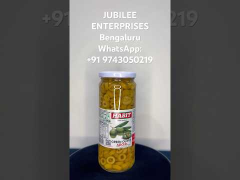 Habit Green Olives Sliced