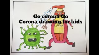Download lagu Go corona go | Simple corona drawing for kids | Water colour painting mp3 Download lagu Go corona go | Simple corona drawing for kids | Water colour painting mp3