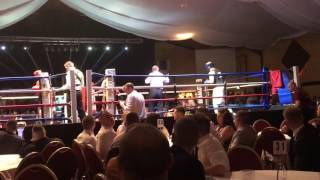 Carl Thomas charity fight round 2